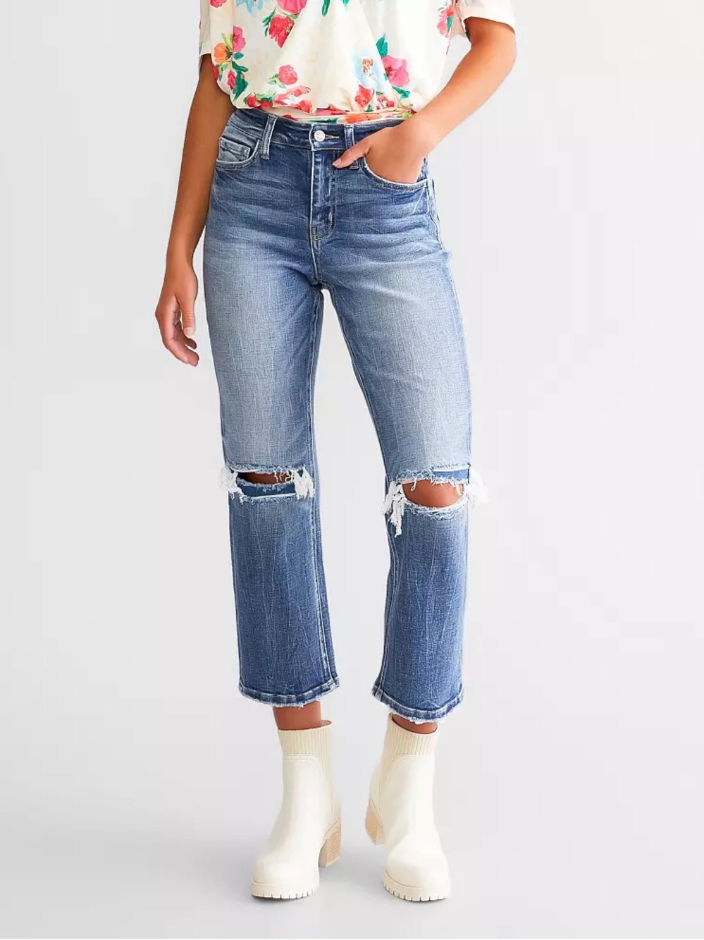 SOLD - Flying Monkey Straight Leg Jeans